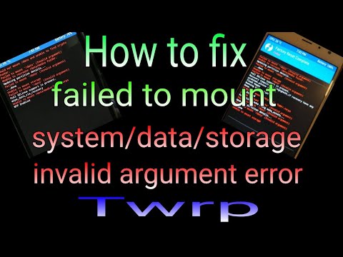 Pengalaman atasi masalah Failed To Mount System (Invalid Argument) pada TREQ Tune Z2C via TWRP