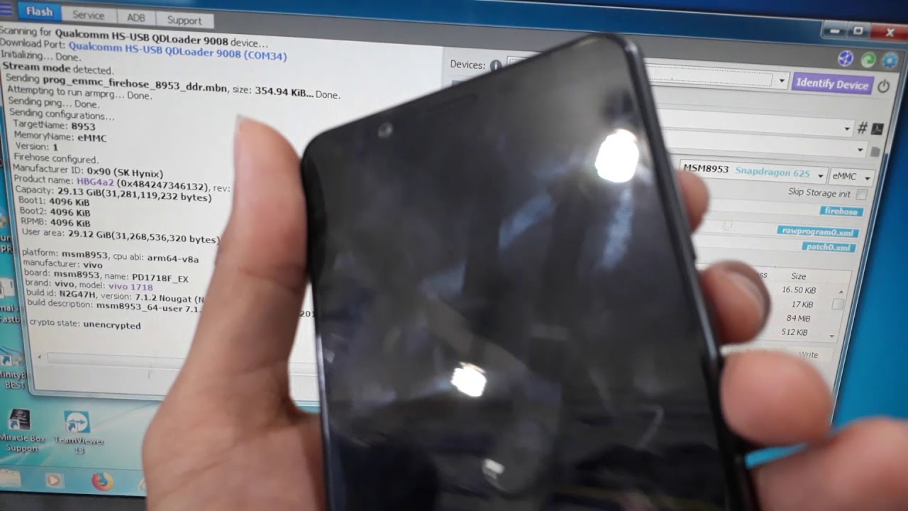 Panduan Hard reset TREQ Tune Z3 tanpa PC