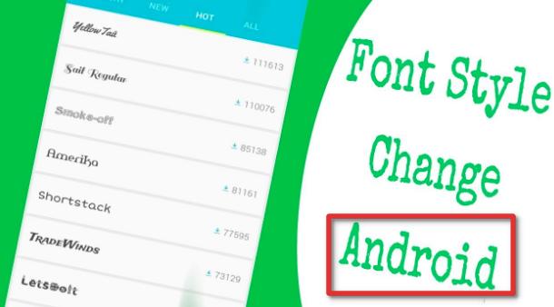 Pasang Font TREQ Pocket Star 5 Tanpa PC