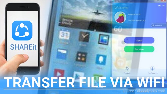 Mudahnya Transfer File via Wifi di TREQ 3G Tune Menggunakan ShareIt Terbaru